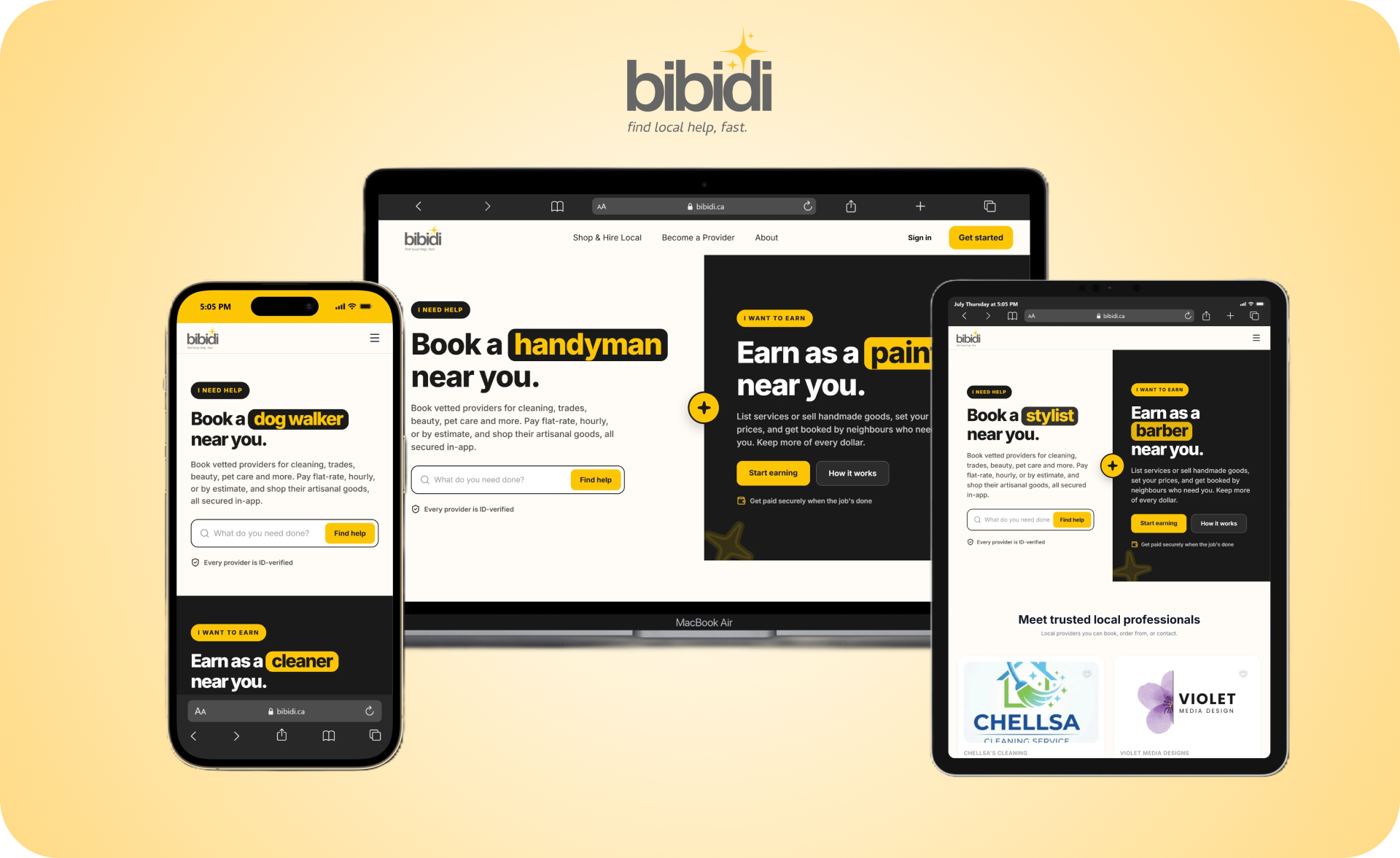 Bibidi Main Hero View